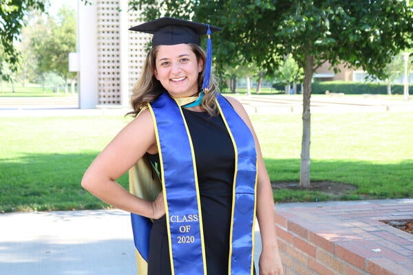Alumna Mikaila Kruse.